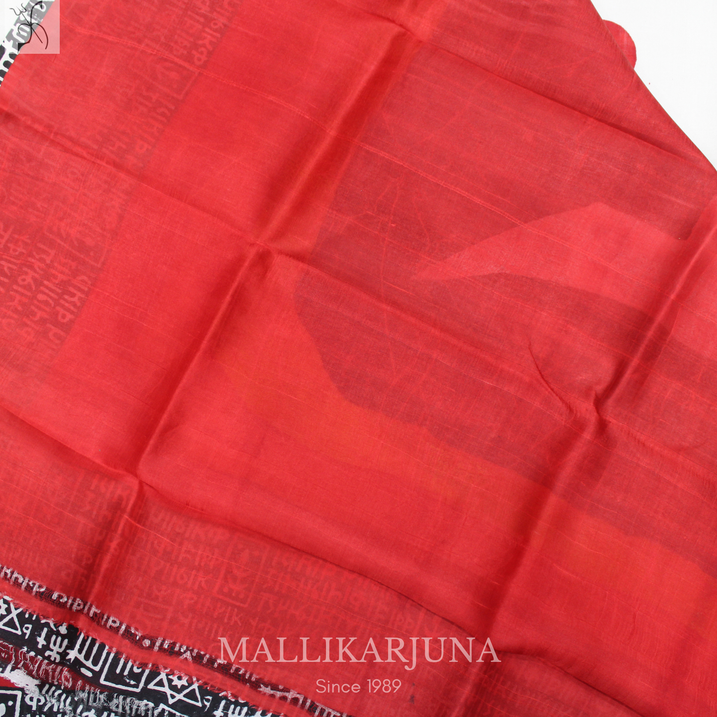 B45.Pure White Tussar Silk Saree