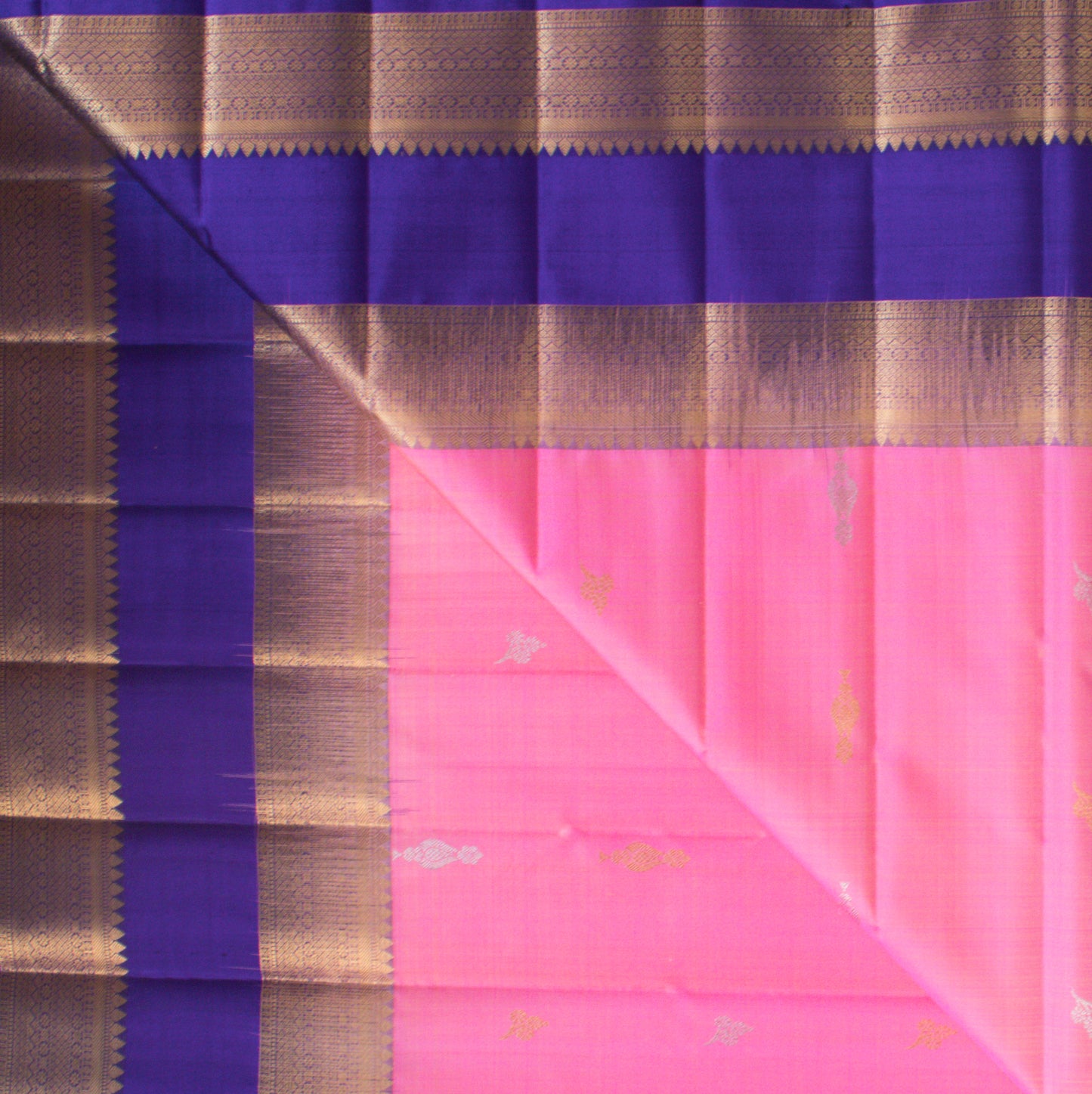 MALLIKARJUNA'S KANCHIVARAM HANDLOOM SILK SAREE - L420