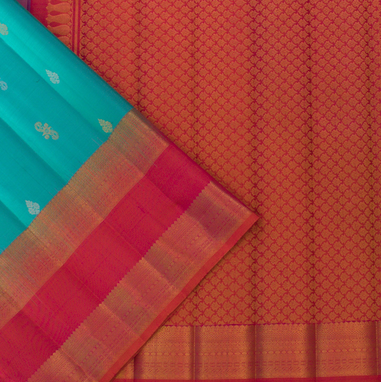 MALLIKARJUNA'S KANCHIVARAM HANDLOOM SILK SAREE - L403
