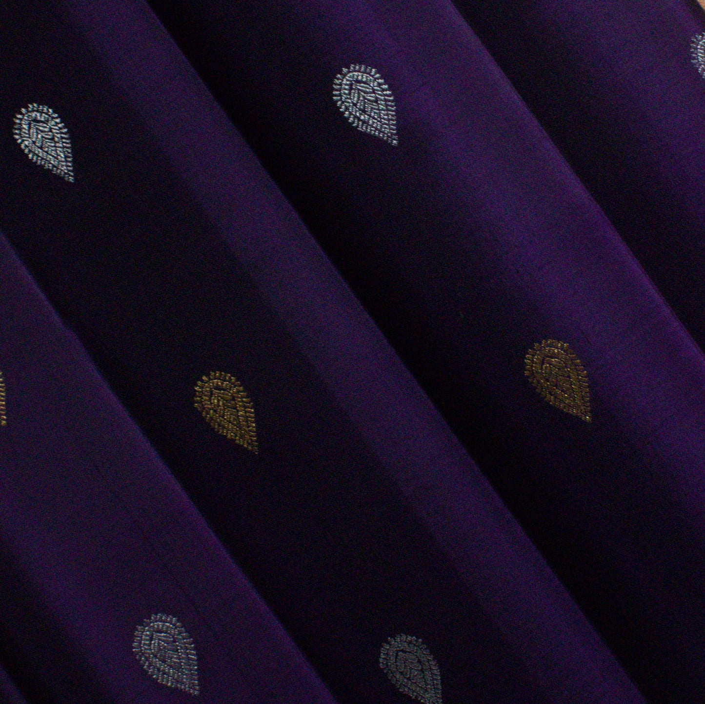 MALLIKARJUNA'S KANCHIVARAM HANDLOOM SILK SAREE - L422