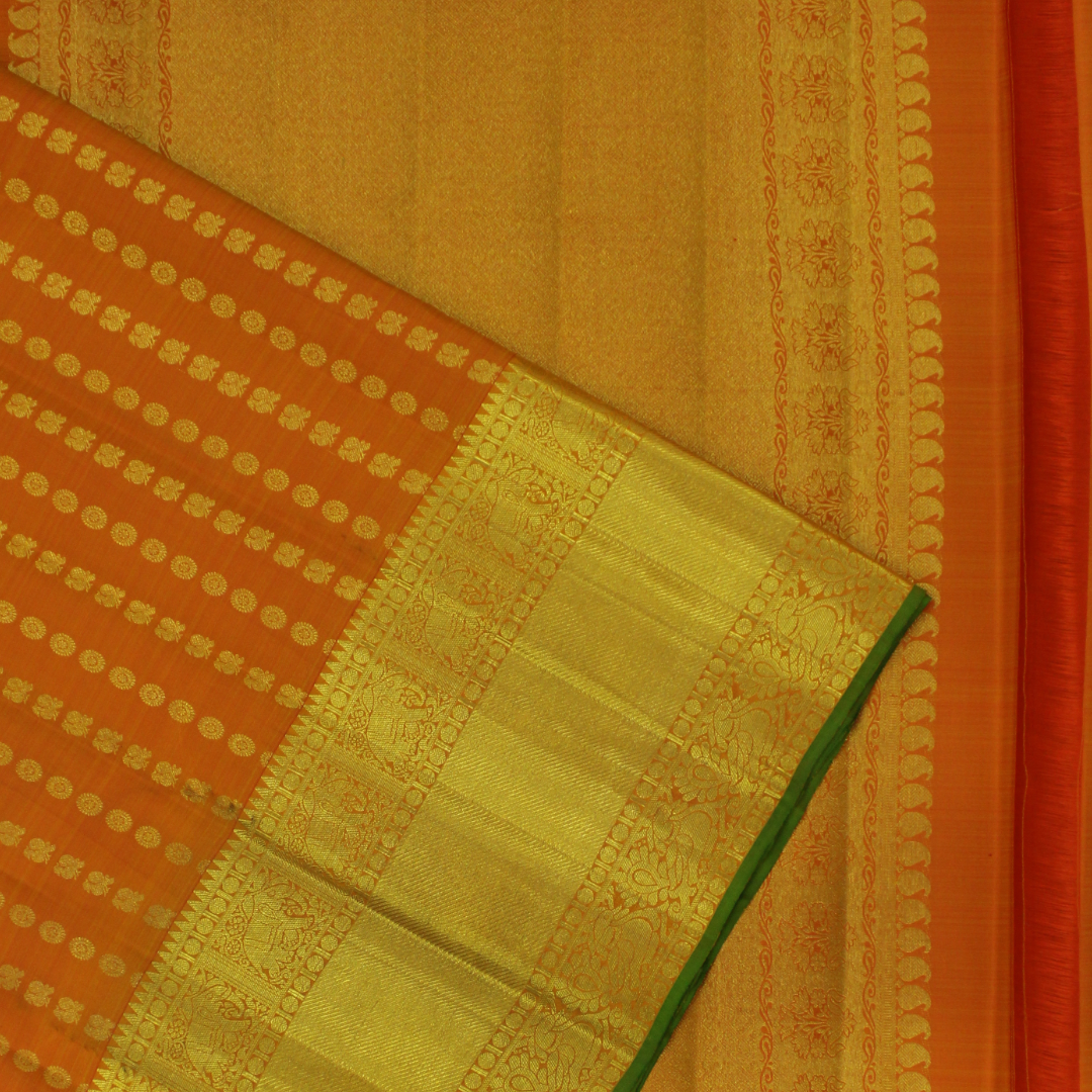 MALLIKARJUNA'S KANCHIVARAM HANDLOOM SILK SAREE - Z413