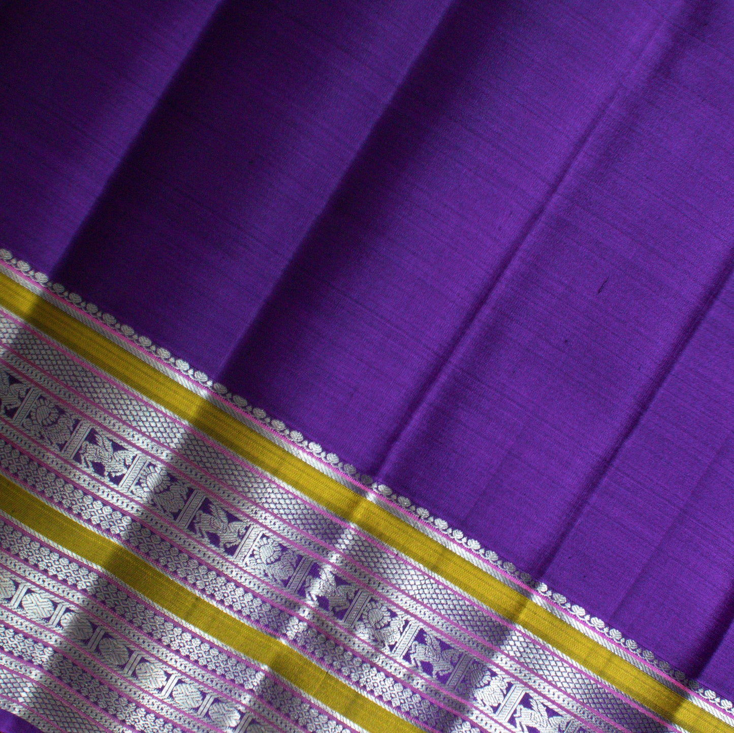 MALLIKARJUNA'S KANCHIVARAM HANDLOOM SILK SAREE-L361