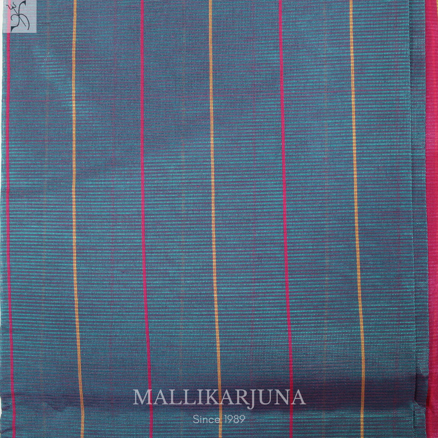 D104 Rama Green Mangalagiri Saree