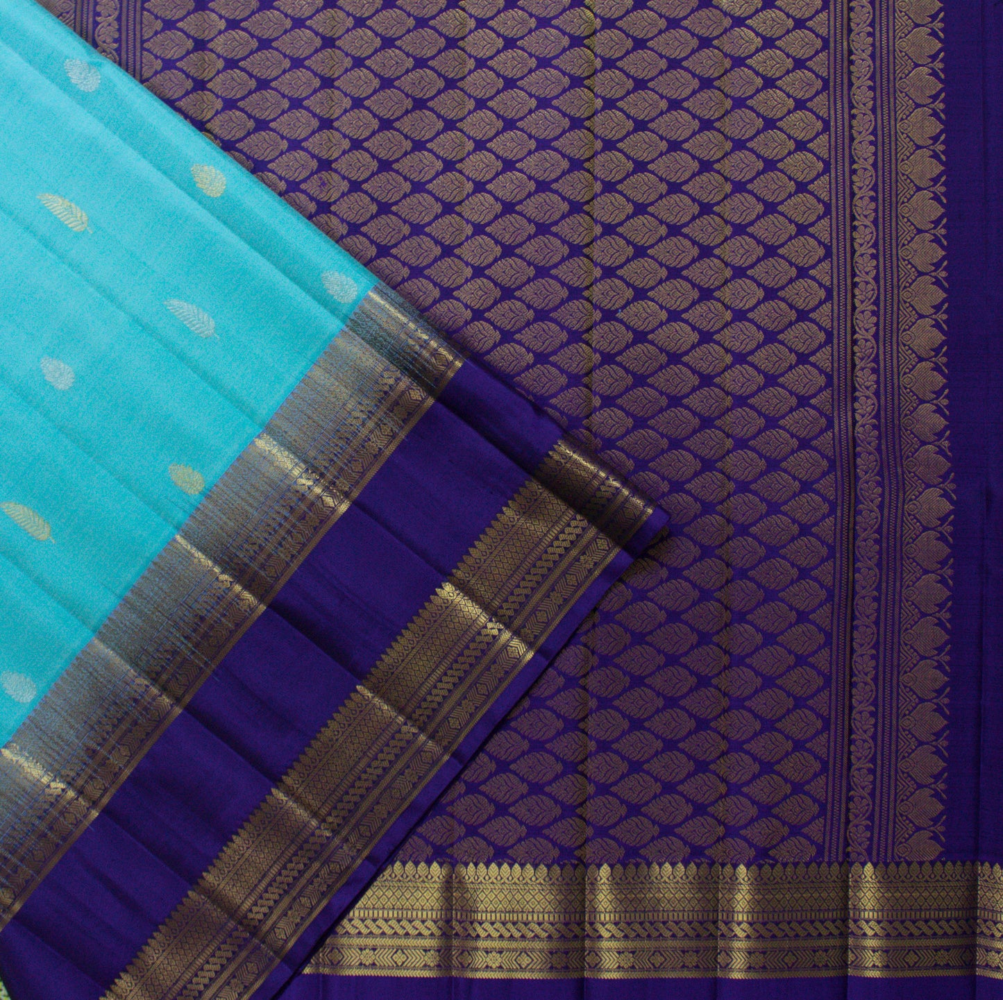 MALLIKARJUNA'S KANCHIVARAM HANDLOOM SILK SAREE - L372