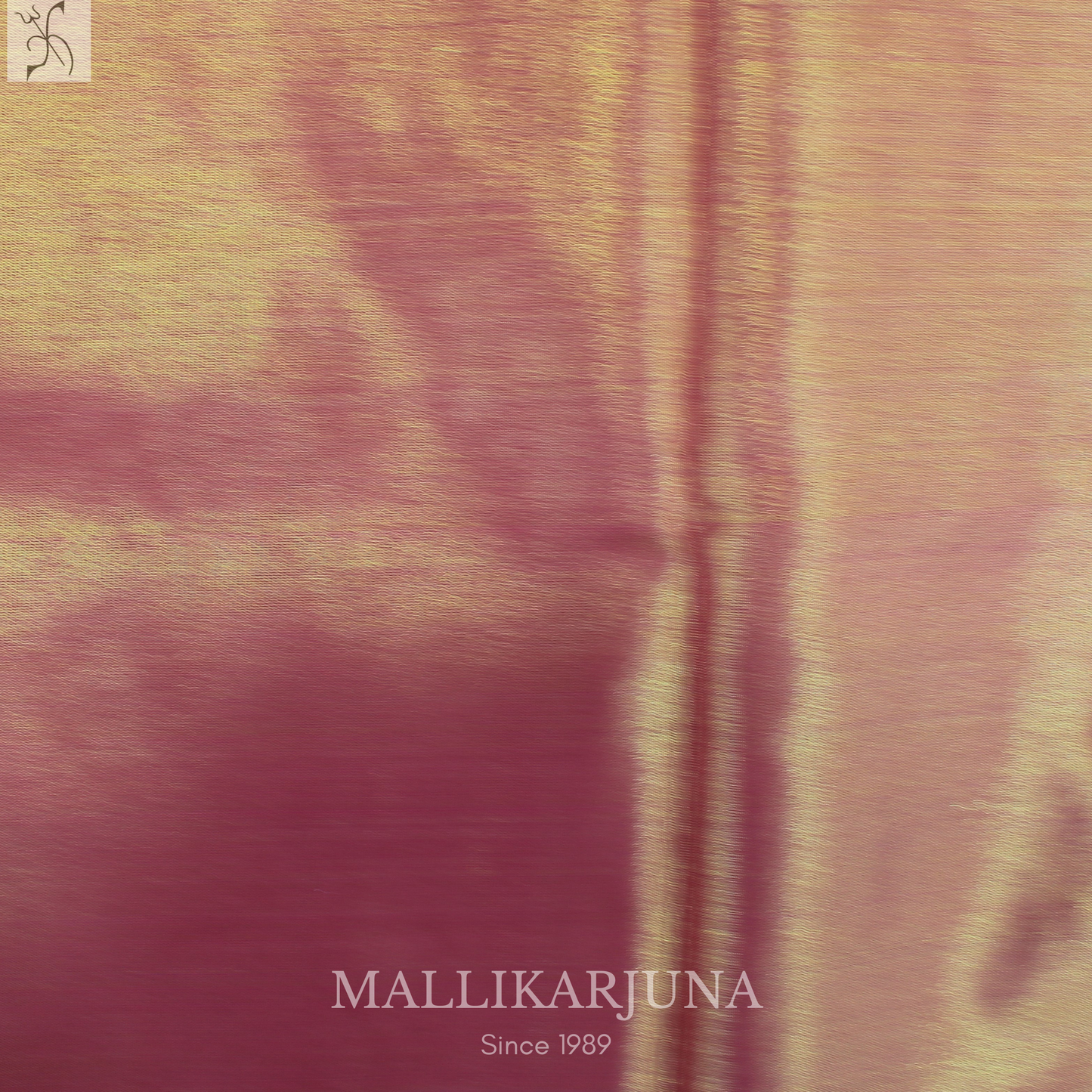 M132 Semi Kanjivaram Tissue Yellow Pattu Pavada