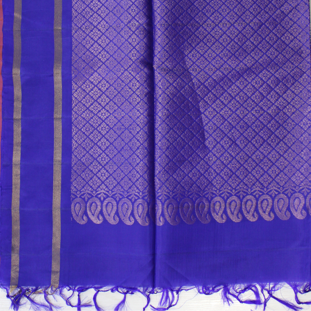 Mallikarjuna’s kanjivaram silk saree