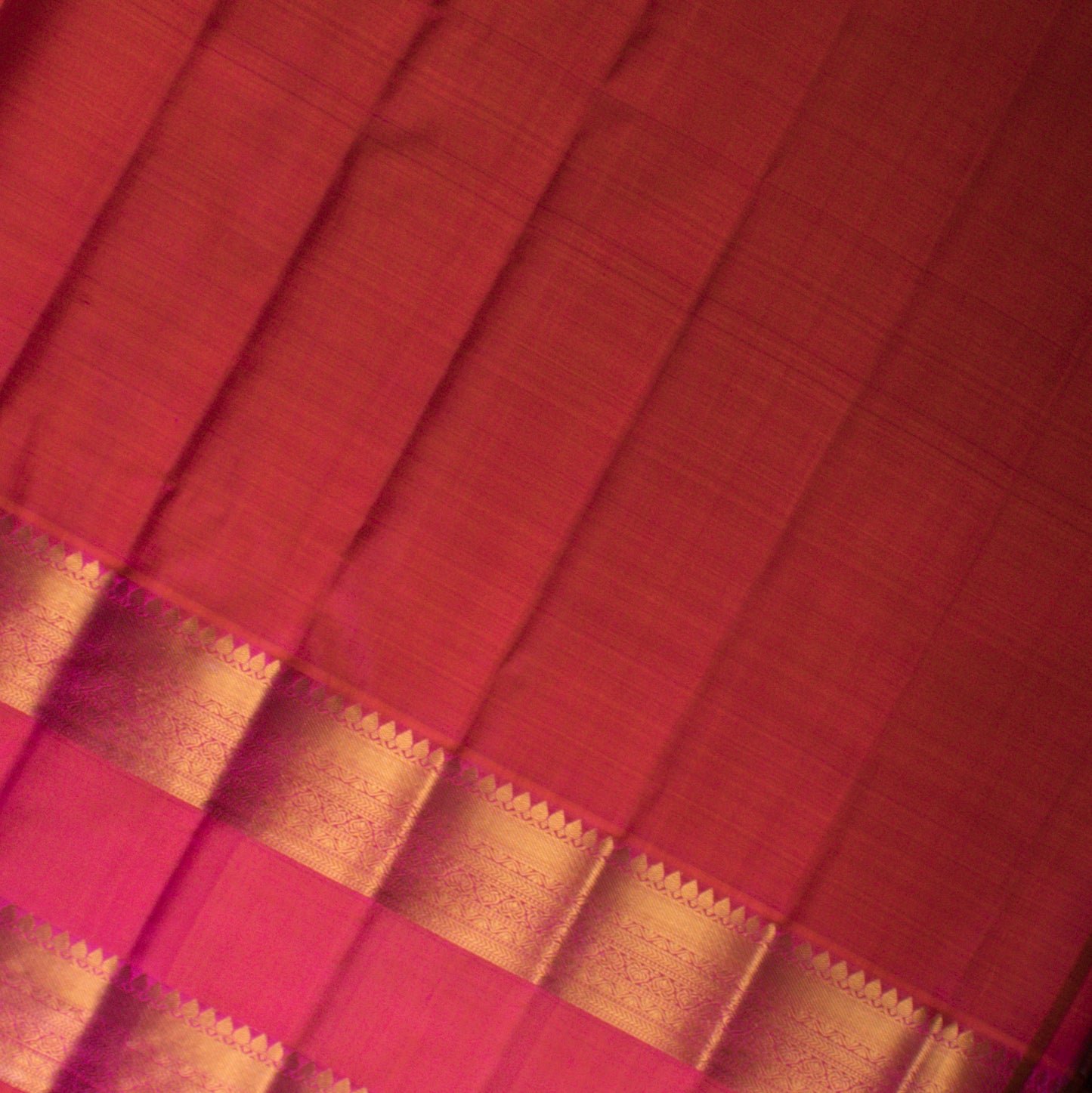 MALLIKARJUNA'S KANCHIVARAM HANDLOOM SILK SAREE - L411