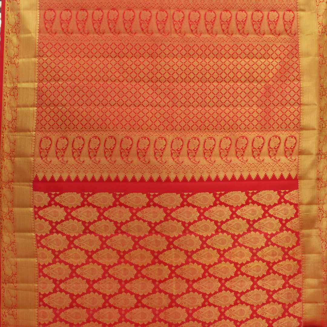 Mallikarjuna’s kanjivaram silk saree