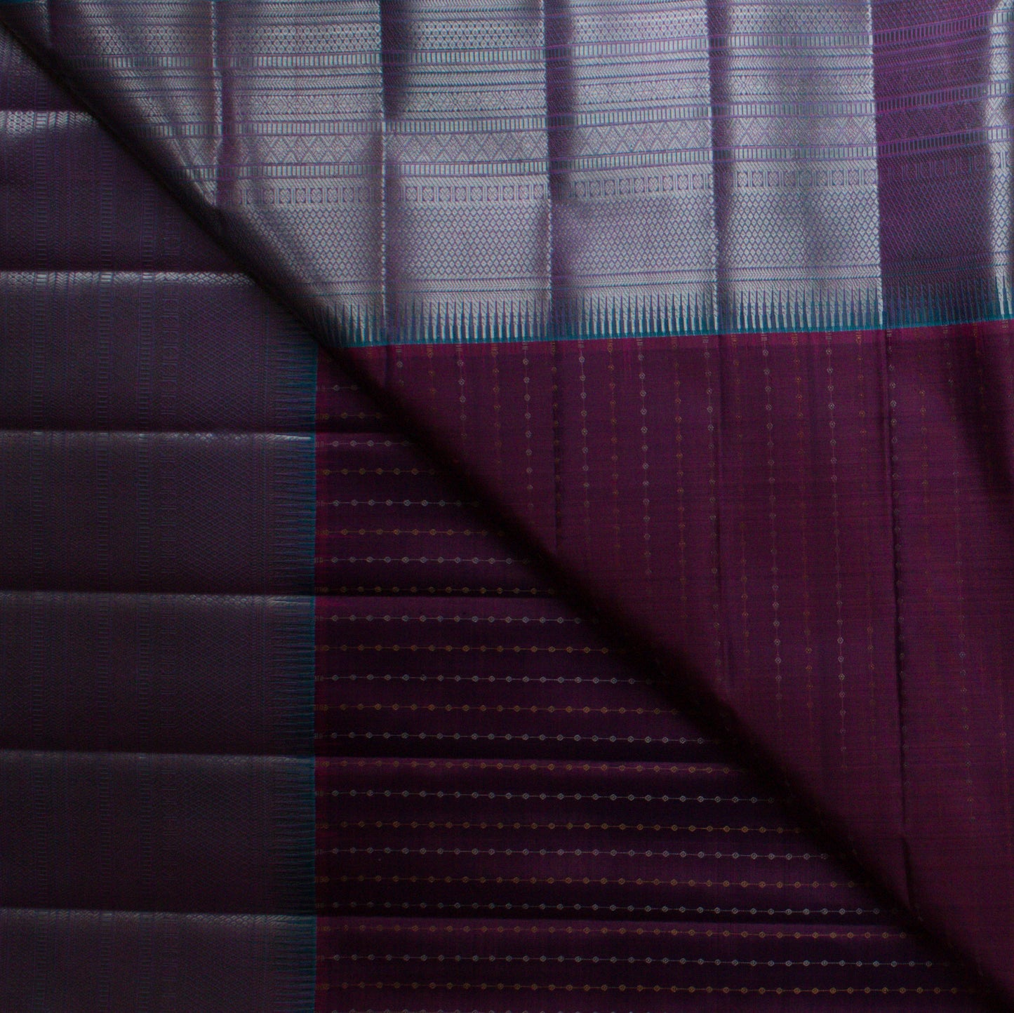 MALLIKARJUNA'S KANCHIVARAM HANDLOOM SILK SAREE - L419