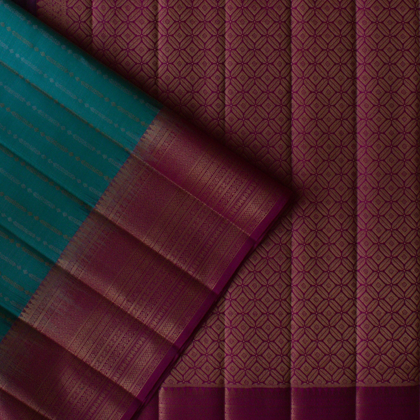 MALLIKARJUNA'S KANCHIVARAM HANDLOOM SILK SAREE - L435