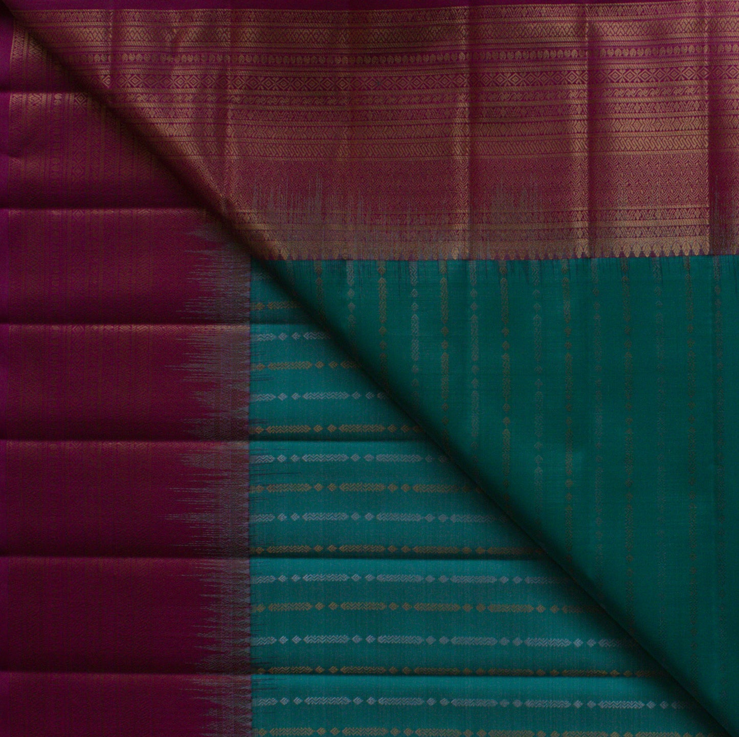 MALLIKARJUNA'S KANCHIVARAM HANDLOOM SILK SAREE - L435
