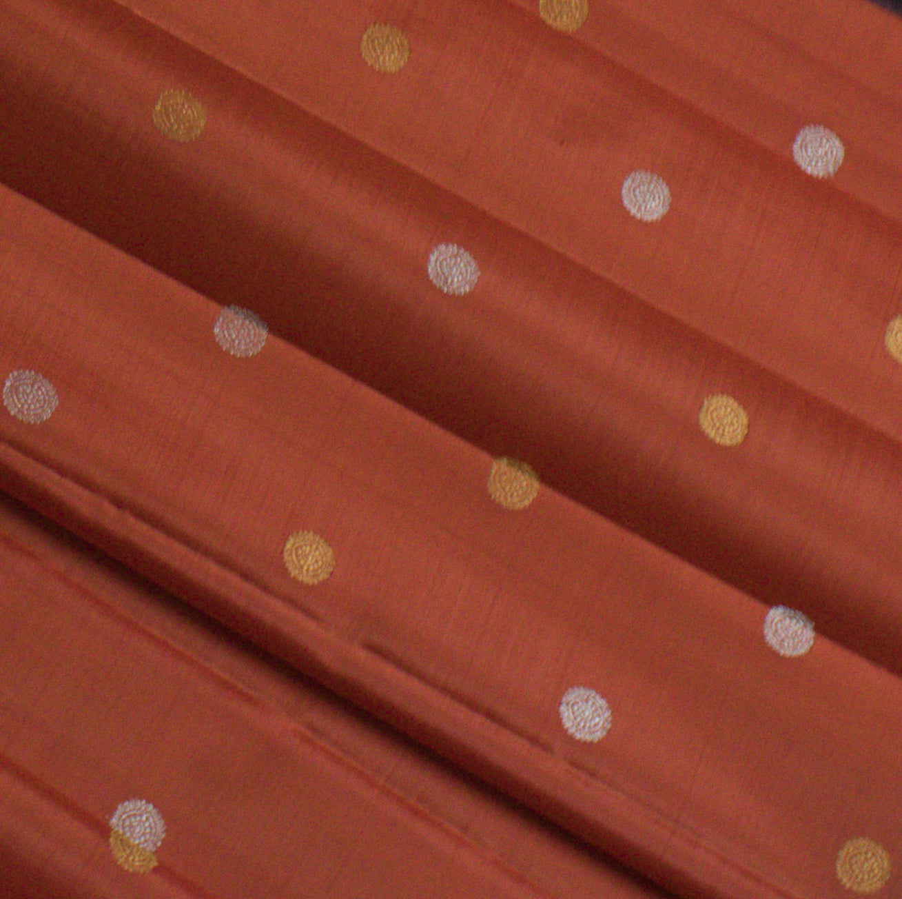 MALLIKARJUNA'S KANCHIVARAM HANDLOOM SILK SAREE - L434