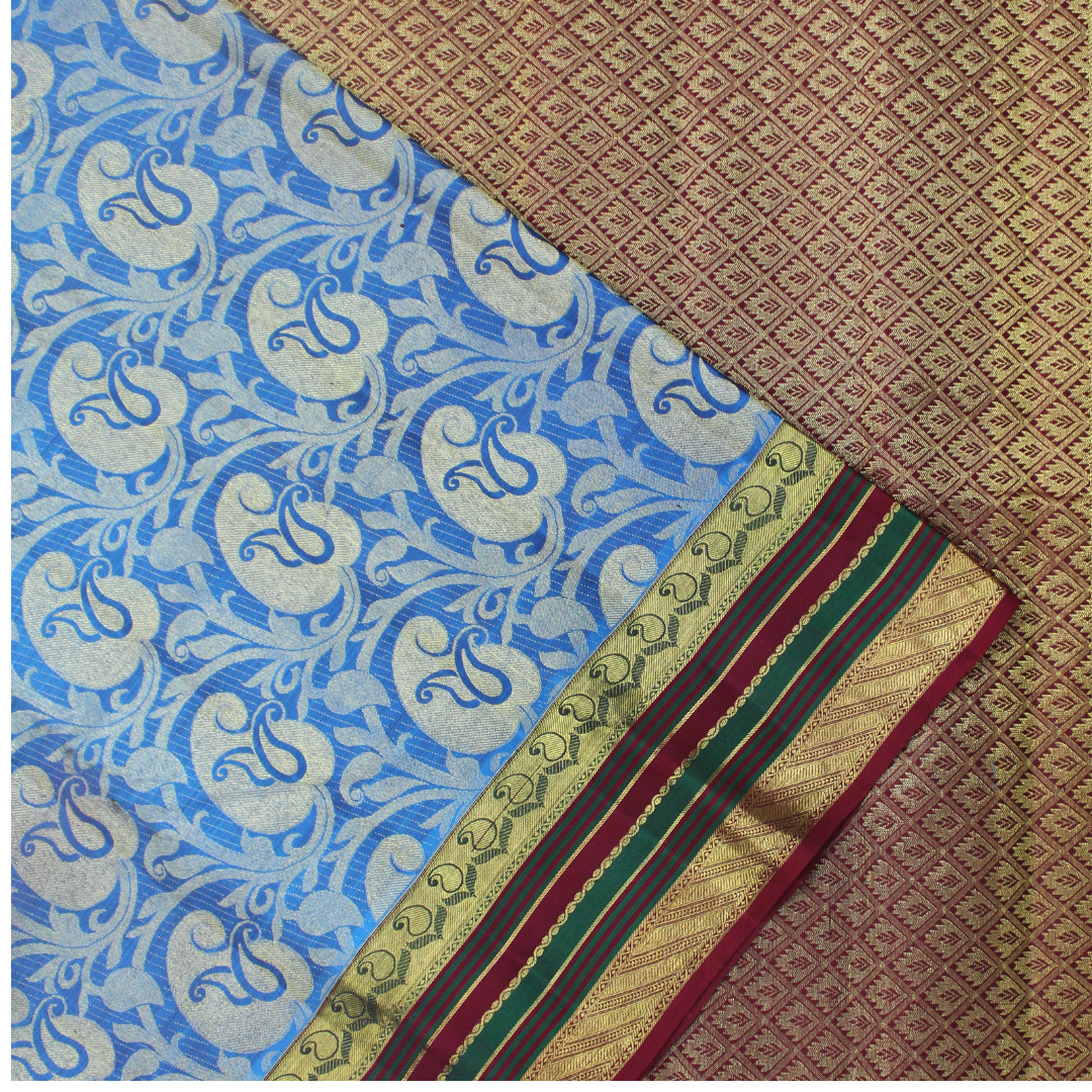 MALLIKARJUNA'S KANCHIVARAM SILK SAREE - Z412