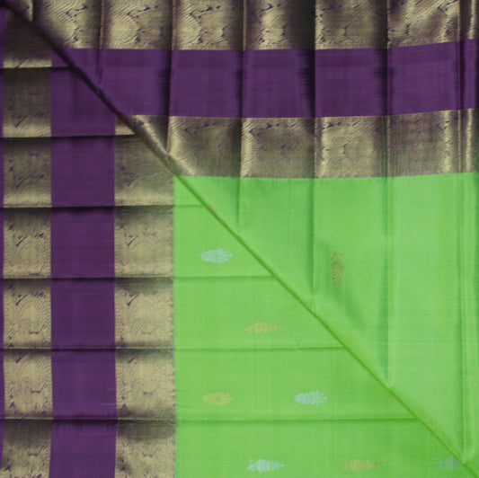 MALLIKARJUNA'S KANCHIVARAM HANDLOOM SILK SAREE - Z901