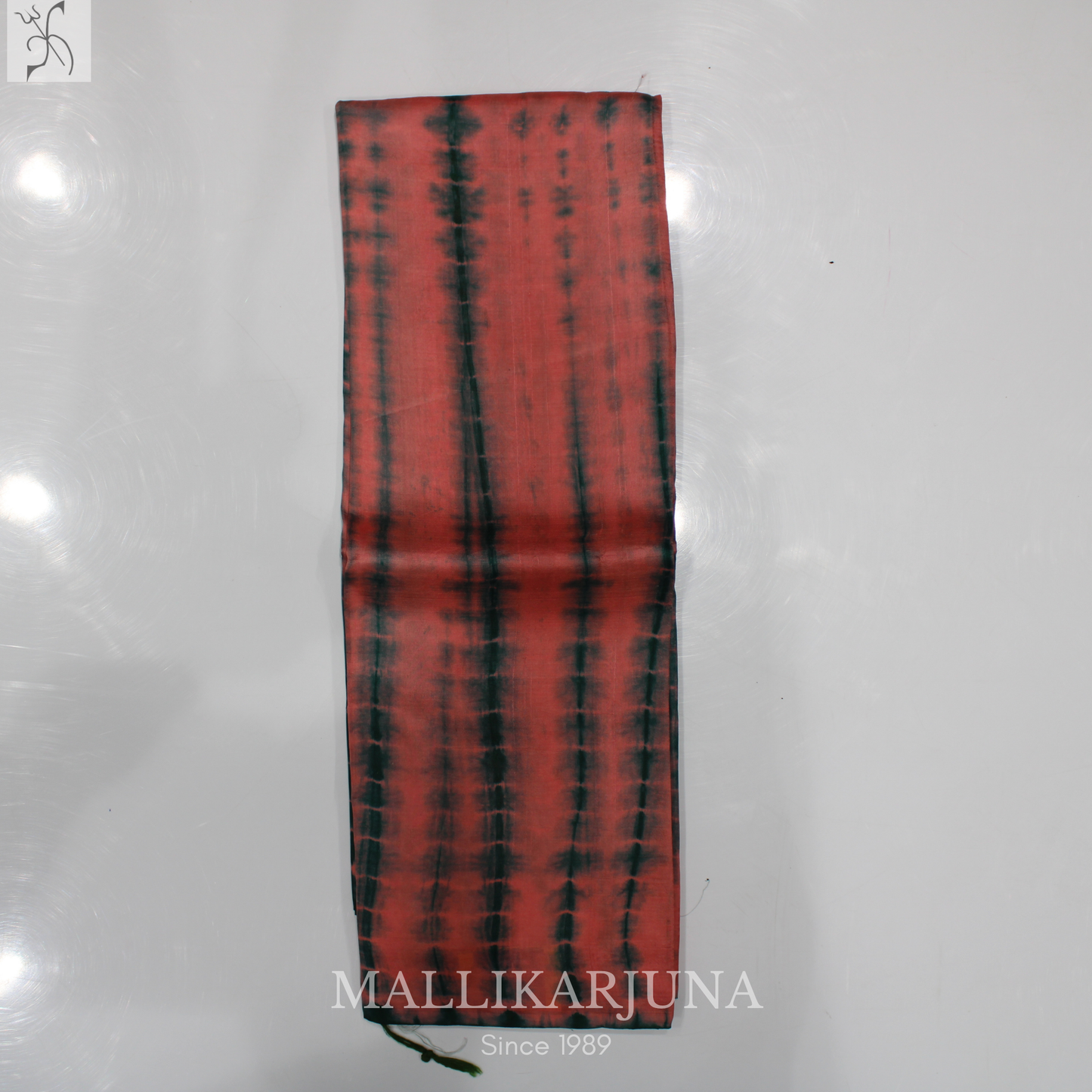 B47.Pure Orange Tussar Silk Saree