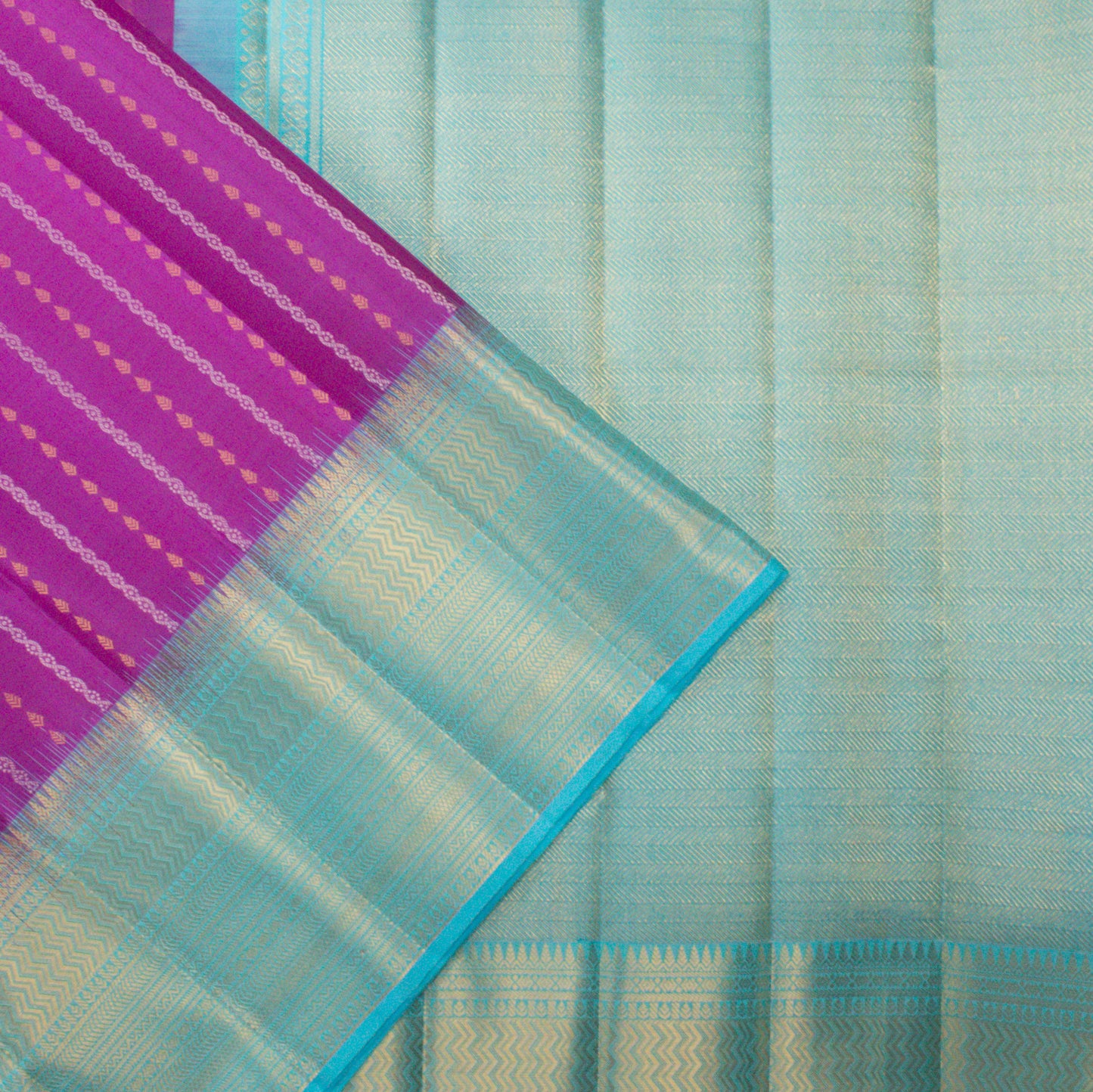 MALLIKARJUNA'S KANCHIVARAM HANDLOOM SILK SAREE - L405