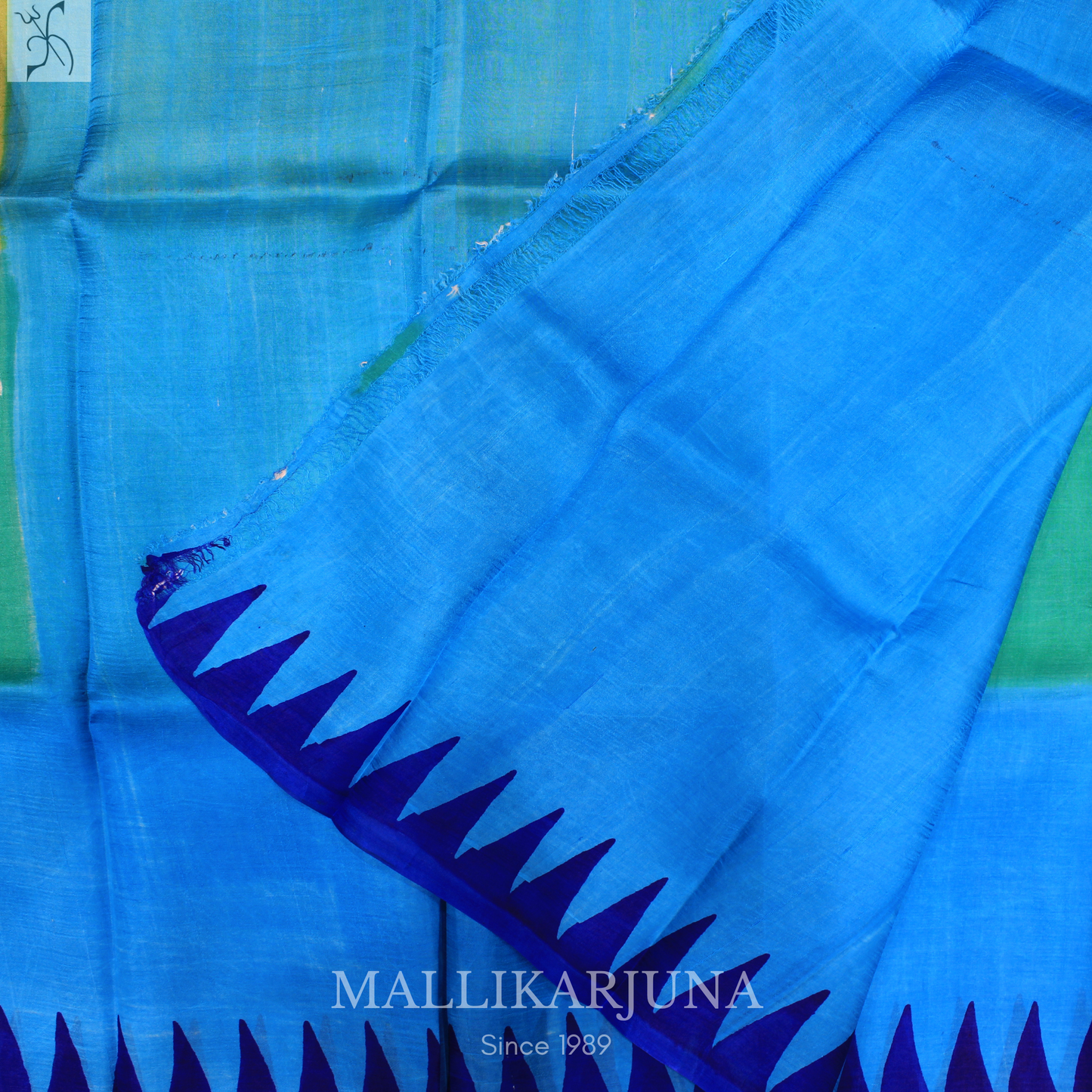 B51.Pure Multi Tussar Silk Saree