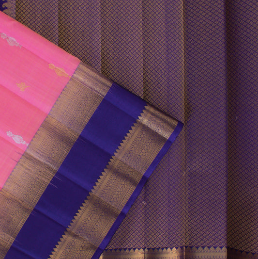 MALLIKARJUNA'S KANCHIVARAM HANDLOOM SILK SAREE - L420