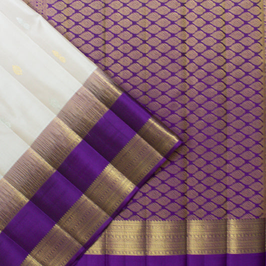 MALLIKARJUNA'S KANCHIVARAM HANDLOOM SILK SAREE - L427