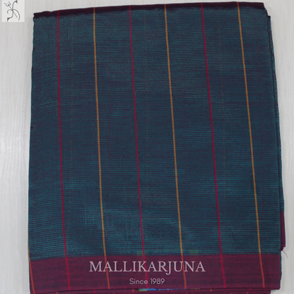 D104  Rama Green Mangalagiri Saree