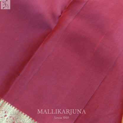 A16.Pure Mustard Yellow Kanjivaram Butta silk saree