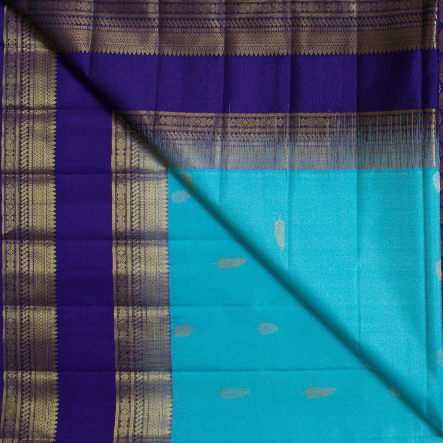 MALLIKARJUNA'S KANCHIVARAM HANDLOOM SILK SAREE - L372