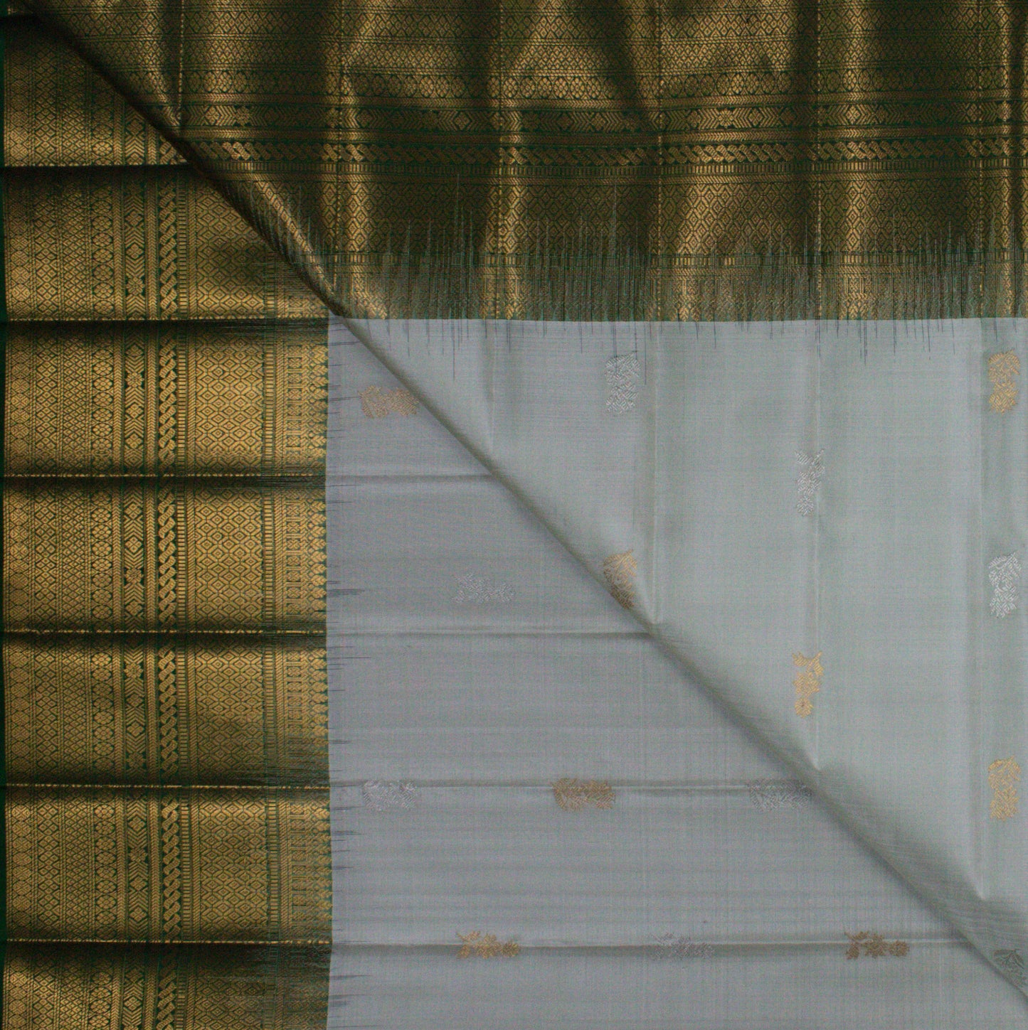 MALLIKARJUNA'S KANCHIVARAM HANDLOOM SILK SAREE - L373