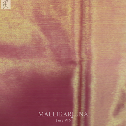 M132 Semi Kanjivaram Tissue Yellow Pattu Pavada