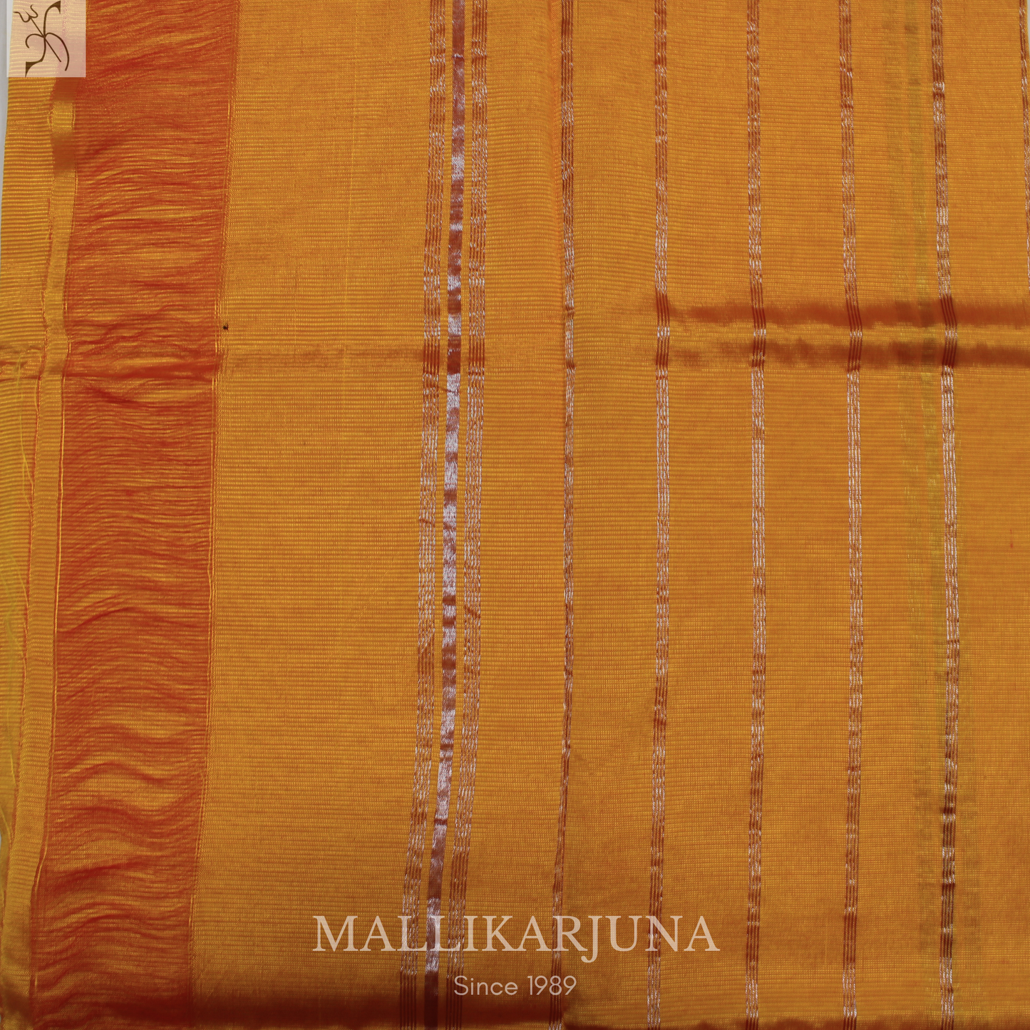 D108  Yellow Mangalagiri Saree