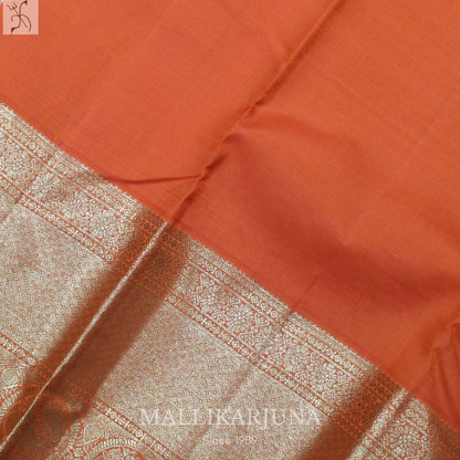 A19.Pure Pink Kanjivaram Butta silk saree