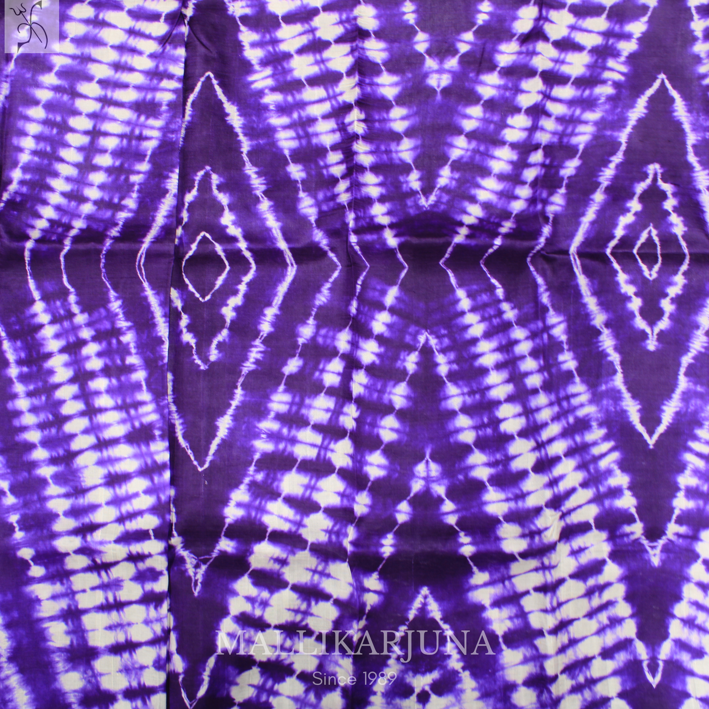 B24.Pure Purple Tussar Silk Saree