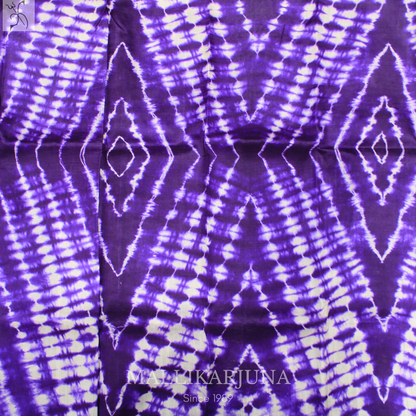 B24.Pure Purple Tussar Silk Saree
