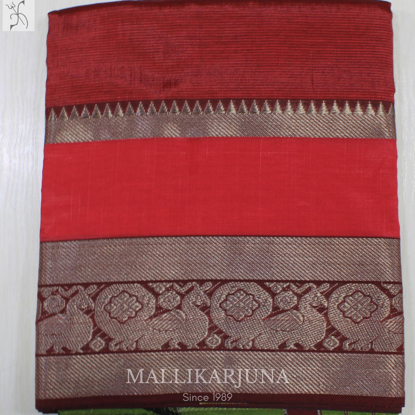 D109  Gajari Mangalagiri Saree