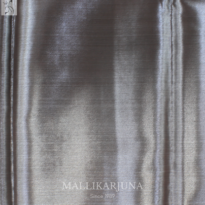 M135 Semi Kanjivaram Tissue Pink Pattu Pavada