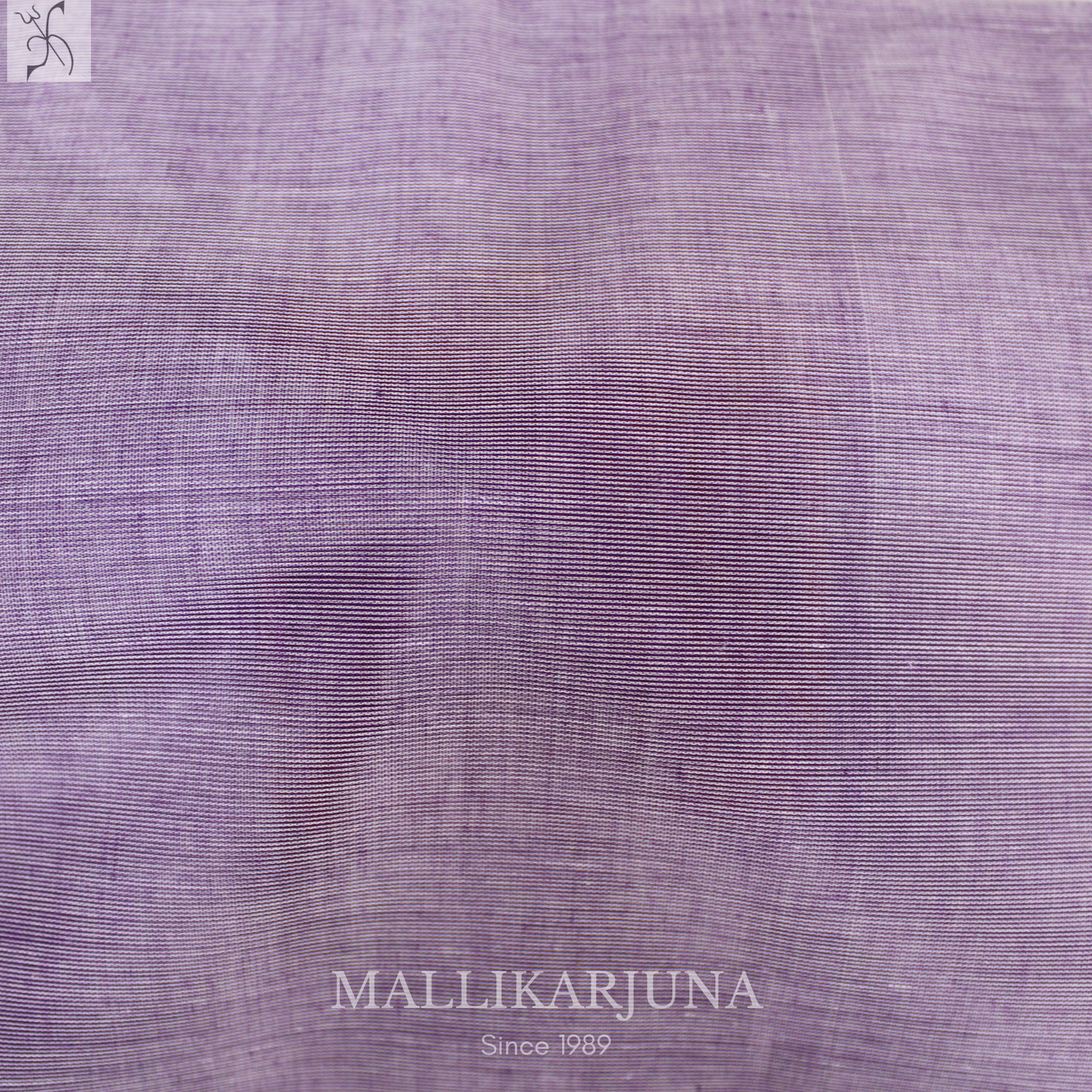 C54. Pure Lavender Plain Venkatagiri Cotton Saree