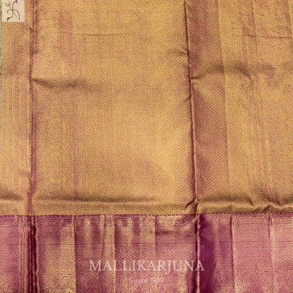 A08.Pure Tissue Gold Meenakari Silk Saree