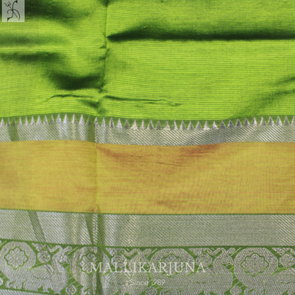D112  Purple Mangalagiri Saree