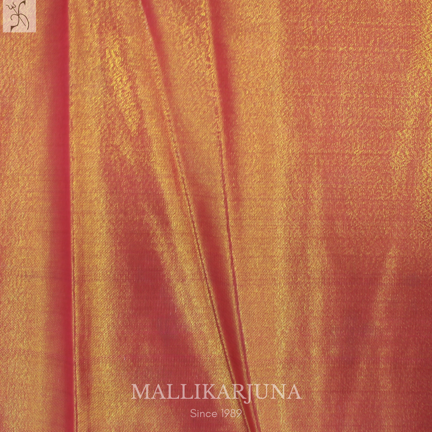 M137 Semi Kanjivaram Tissue Sky blue Pattu Pavada