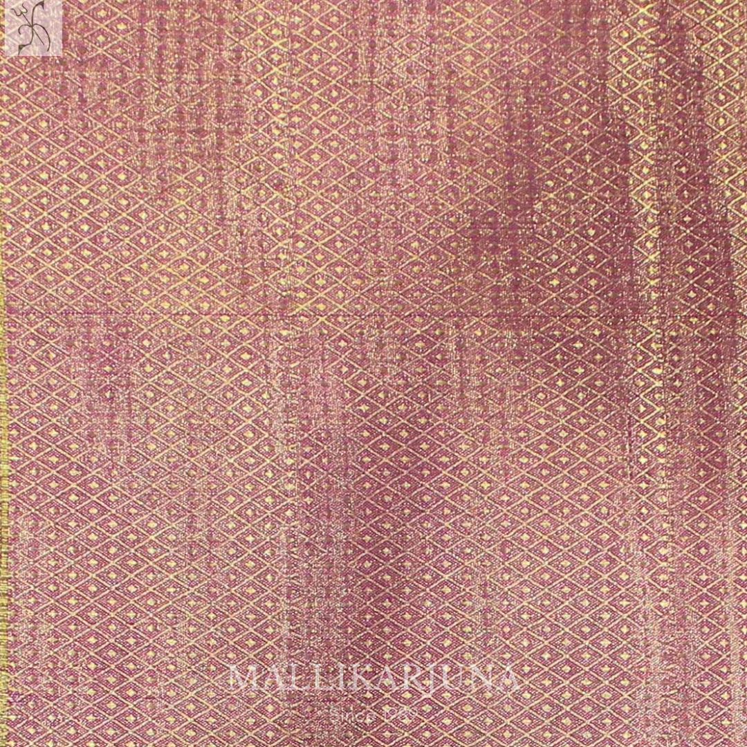 A08.Pure Tissue Gold Meenakari Silk Saree