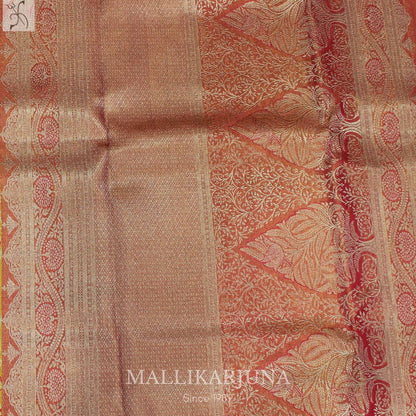 A07.Pure Tissue Yellow Meenakari Silk Saree