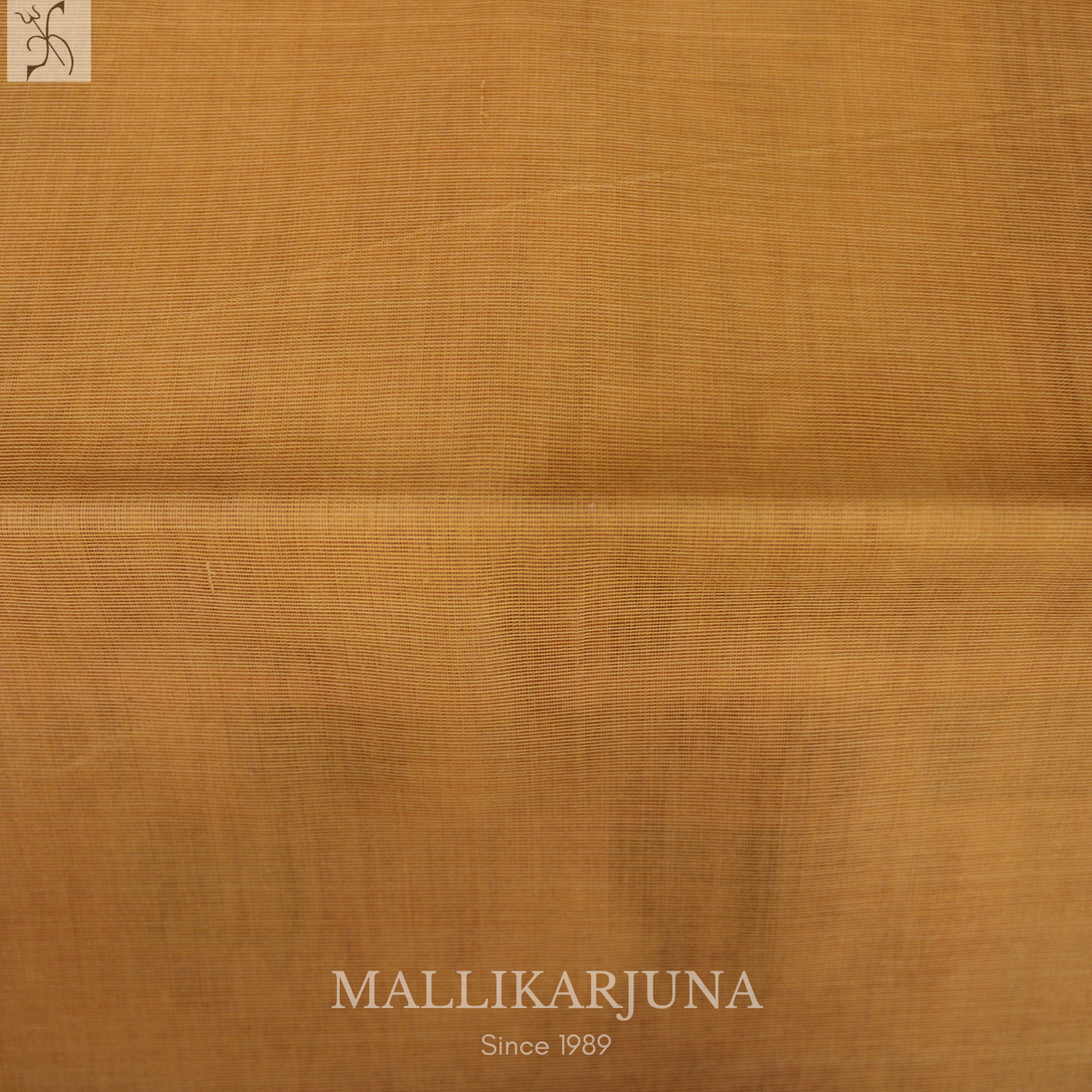 C61. Pure Yellow Plain Venkatagiri Cotton Saree