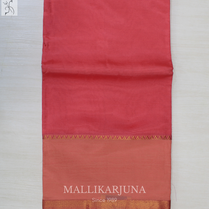 D120  Baby Pink Mangalagiri Saree