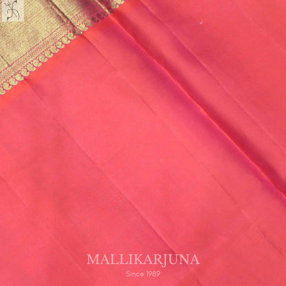 A10.Pure Tissue Bottle Green Kalamkari Silk Saree