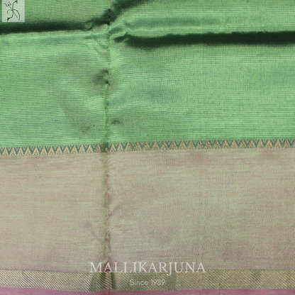 D120  Baby Pink Mangalagiri Saree