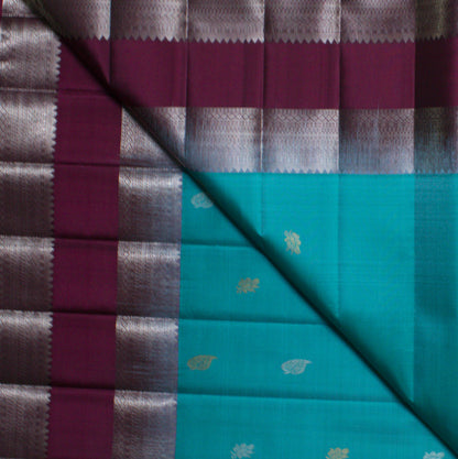 MALLIKARJUNA'S KANCHIVARAM HANDLOOM SILK SAREE - L421