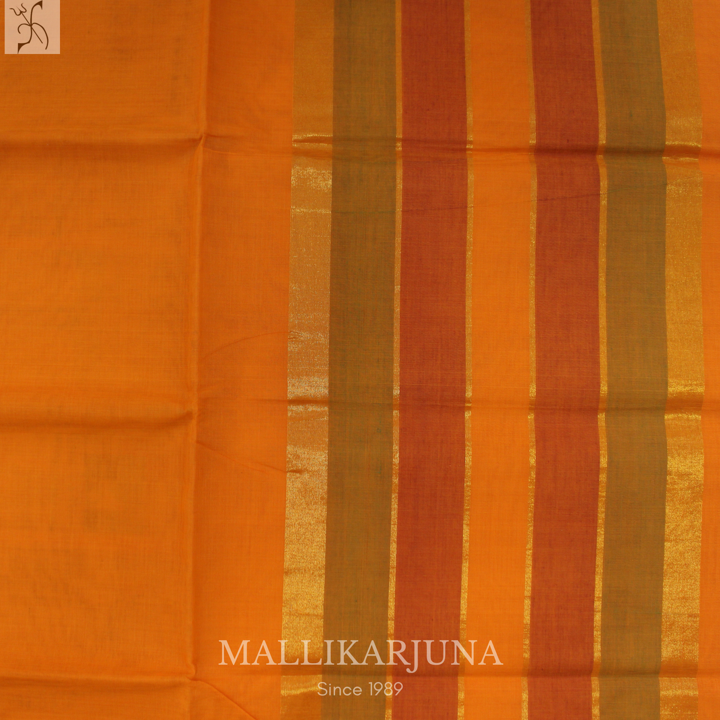 C69. Pure Yellow Plain Venkatagiri Cotton Saree